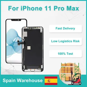 Grade AAA+ For iPhone 11Pro Max LCD Screen Replacement Display With 3D Touch TFT Digitizer Assembly Ship From Spain
Grade AAA+ For iPhone 11Pro Max LCD Screen Replacement Display With 3D Touch TFT Digitizer Assembly Ship From Spain