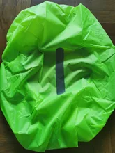 Mochila reflectante impermeable para deportes al aire libre, funda de seguridad en ciclismo, ligera, para acampar y senderismo, 25-75L