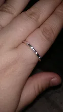 Leukry-anillo clásico para mujer, gotitas apilable de Plata de Ley 925, joyería de boda, regalo de San Valentín