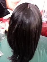 HUAYA-Peluca de cabello sintético para mujer, pelo corto/largo y recto, rizado de media cabeza con diadema, extensiones de cabello con conexión Natural