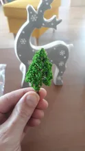 Nuevo 10 unids/lote arquitectónicos de escala Mini árboles modelo diseño tren paisaje miniaturas árbol Kits de construcción de juguete para niños