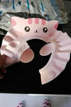 Gorro de baño con champú para bebé, ajustable, 1 Uds.