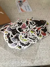 Pegatinas de vinilo de dibujos animados de sasuke, 63 unids/lote, anime japonés, para Snowboard, portátil, equipaje, nevera, estilismo de coche, 2021