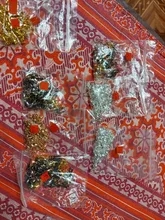 50 unids/lote 5x14mm 6x17mm 8x20mm 7 colores colgantes plateados broches conectores cuentas de cobre cuentas de bola hallazgos de joyería