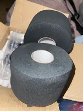 De corte de rollo aderezo collar de peluquería accesorio de cuello que 1 rollo desechables salón de peluquería papel para cuello