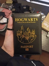 Funda de pasaporte con dibujos animados para chica, Protector de cuero Pu para pasaporte, cartera para documentos de viaje, Protector bonito para pasaporte