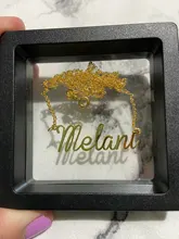 Cadena con colgante plata de primera ley nombre personalizado para mujer, collar, gargantilla, plata esterlina 925, placa personalizable, letras, regalo de navidad para novia