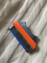 Gillette-Cuchillas de afeitar para hombre Fusion, 5 capas, cuchillas de seguridad, acero inoxidable, cuidado de la cara, 4 unidades