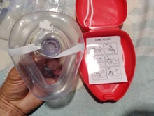 Profesional primera ayuda máscara para respiración CPR proteger los rescatistas la respiración Artificial reutilizables con una válvula herramientas