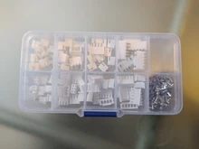 230 Uds XH2.54 2p 3p 4p 5 pin 2,54mm Kit de Terminal/vivienda/conector de pines conectores de cable adaptador Kits XH TJC3