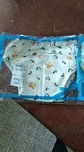 3 unids/set puro algodón reutilizables pañales 6 capa impermeable pañal de tela para bebé niños bebé algodón pantalones ropa interior,