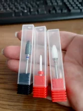 Broca de clavo de cerámica para manicura, fresa, limas para pedicura, accesorios uñas artísticas, 1 Uds.