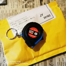 Roulette Ruler Keychain Measuring-Tool Pocket Centimeter Construction Retractable Instument
