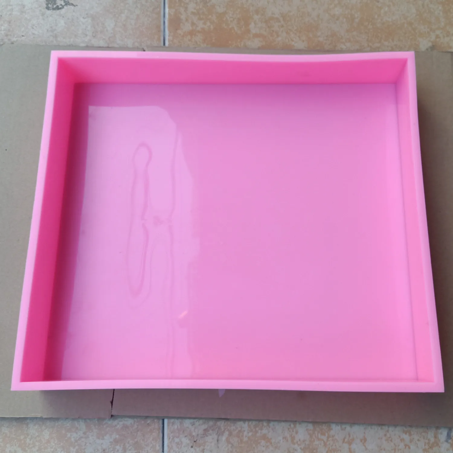 43.2*38.1*6.4cm Loaf Soap Silicone Molds Soap Moulds for Soap Making Soap Art Crafts Mold Tray Liner Slab Moulds
43.2*38.1*6.4cm Loaf Soap Silicone Molds Soap Moulds for Soap Making Soap Art Crafts Mold Tray Liner Slab Moulds