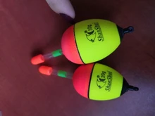 5 unids/lote 3g-80g luminosa flotador de espuma para pesca flotabilidad EVA suave Boya corcho de pesca noche de pesca palo de luz Bobber abordar