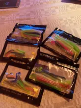 Soft Lures Wobblers Jig Fishing Worm Carp-Bass Silicone Swimbait Proleurre Easy-Shiner