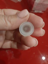 Taza para tinta de tatuaje desechable, soporte de pigmento para cejas, tapas de contenedores, de silicona, tamaño pequeño y grande, 100 Uds.