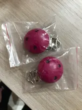 TYRY.HU-2 uds. De chupete de bebé de madera y Metal, Portabrocas, bonitos chupete infantil, cierres, cadena de chupete, accesorios DIY, herramientas