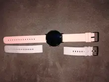 Correa de silicona de 20mm para reloj Huawei GT2, Correa deportiva suave de 42mm para Samsung Galaxy 42mm Active2 Gear S2, pulsera de reloj