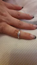 Anillo de circonio de cristal blanco para mujer, sortija de boda minimalista de Color plateado, sortija de compromiso redonda fina para novia