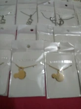 Collares de acero inoxidable de Mickey Castle para niños, joyería, Mini ratón, conejo, collar, collier, 2020, venta al por mayor