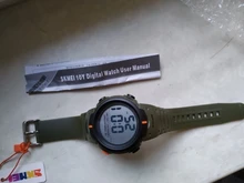 SKMEI-Reloj deportivo Digital para Hombre, cronómetro con luz Led, resistente al agua hasta 100M