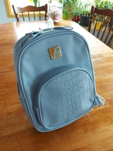 Mochila de piel sintética para mujer, morral escolar de estilo pijo, escolar, para viaje, 2021