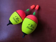 5 unids/lote 3g-80g luminosa flotador de espuma para pesca flotabilidad EVA suave Boya corcho de pesca noche de pesca palo de luz Bobber abordar