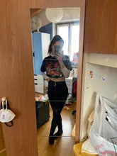 Womens Pants Grunge Aesthetic Harajuku Goth Dark-Punk High-Waist Mental Skinny Femaletrousers