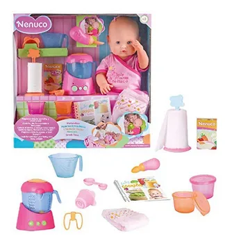 Baby Doll with Accessories Nenuco Snack Time Famosa
Baby Doll with Accessories Nenuco Snack Time Famosa