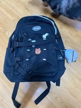 DCIMOR-mochila de gran capacidad con cordón para mujer, morral femenino de gran capacidad con múltiples bolsillos, resistente al agua, de nailon, bolso escolar con botones para chica