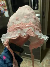 Hat Newborn-Caps Pink Baby-Girl Child White 0-9-Months Cotton Pure And Lace Cap-Supplies