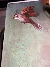 Custom Wallpaper Painting-Flowers Interior-Background-Decoration 3d Mural Hand-Painted