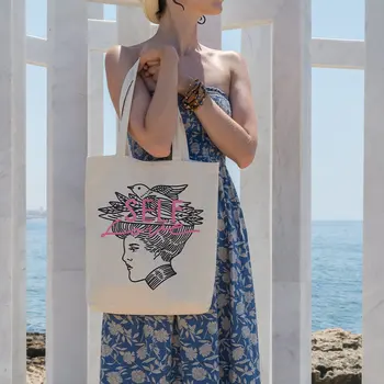 Angemiel Bag Self Love Pigeon holes Shopping Beach Tote Bag
Angemiel Bag Self Love Pigeon holes Shopping Beach Tote Bag