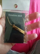 Collar cuadrado personalizado con grabado de código, colgante de acero inoxidable con nombre, dorado, 3 colores, regalo personalizado para hombres y mujeres