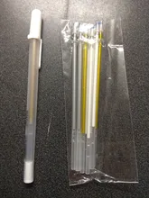 11 unids/lote 0,7mm marcador de pintura marcador permanente Graffiti metálico marcador plumas de plata de oro lápiz blanca escribiendo dibujo arte suministros