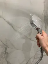 Shower-Nozzle Spray Round-Panel Rainfall Water-Saving Adjustable Handhold Zhangji 5-Modes