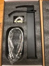 Basin Faucet Tap Hot-And-Cold-Water-Mixer Black/brushed Mounted Deck Single-Level-Mixer