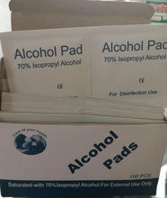 Toallitas desechables con almohadilla húmeda para el cuidado de la piel, equipo de supervivencia al aire libre, toallitas antisépticas de limpieza de la piel, 50/100 Uds.