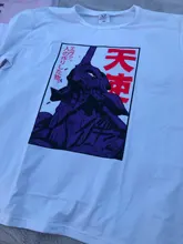 Divertido Japón Anime Eva 01 Evangelion T camisa de los hombres Manga Unisex Streetwear camiseta pantalón corto Casual Manga Camiseta Hombre