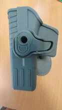 Funda con cubierta para pistola Glock, funda para pistola de mano izquierda/derecha, 17, 19, 22, 26, 31, caja de caza Airsoft
