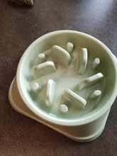 Tazón de alimentación para perros y gatos, rompecabezas de dieta, comedero para perros, antiasfixia, bandeja de laberinto lento, taza de alimentación para cachorros