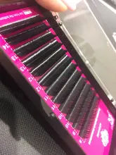 Abonnie-Extensión de pestañas, Cilio Individual de visón sintético Natural, 0,05-0,25mm, rizado B/C/D, maquillaje de belleza de 8-17mm