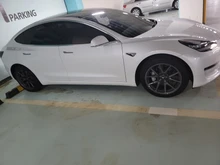 Tesla modelo 3 X S X de centro de la rueda tapas de cubierta de cubo tapa de tornillo Kit de neumáticos de accesorios de modificación de emblema de coche insignia