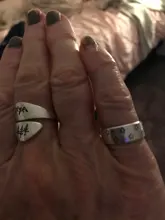 Dibujo de Estrella de Plata de Ley 925 para mujer, temperamento dulce, personalidad salvaje fresca, anillos de apertura de tamaño variable, SRI143