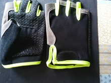 Caminar pescado guantes de la pesca no-Slip transpirable ultrafino Unisex medio dedo guante Camping pesca material para carpas guantes de pesca