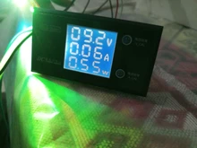 Voltímetro Digital con pantalla LCD, amperímetro, vatímetro, medidor de corriente de voltaje, Detector de voltios, 12V, 24V, 36V, 100 W, CC 0-1000 V, 10A