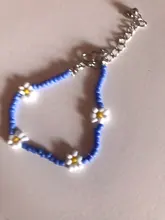 HangZhi-Pulseras de margaritas coreanas con flores, coloridas y transparentes, hechas a mano, elásticas, joyería, novedad de 2020