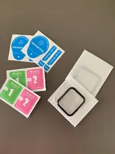 Suave de vidrio de reloj para Apple 6 5 4 se 44mm 40mm iWatch Serie 3 42mm 38mm 9D HD (no templado película de pantalla Apple Watch Protector