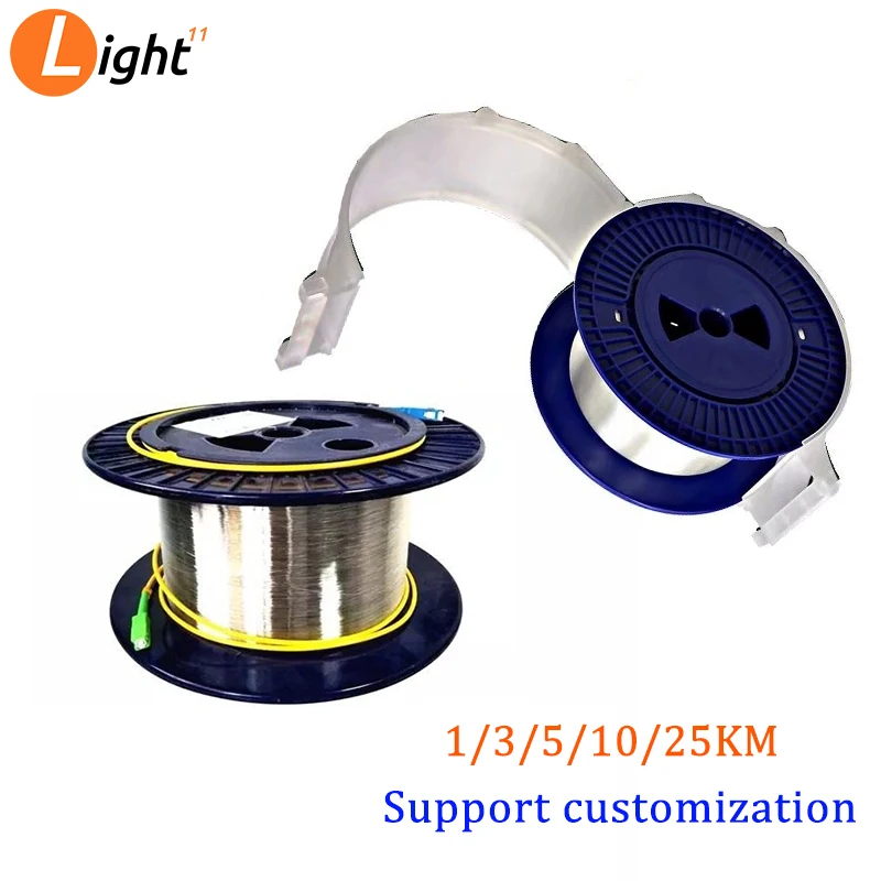 1/3/5/10/20KM 9/125 G652D singlemode Single Bare fiber disk OTDR measuring Optical Fiber Cable OTDR fiber tester extension line
1/3/5/10/20KM 9/125 G652D singlemode Single Bare fiber disk OTDR measuring Optical Fiber Cable OTDR fiber tester extension line